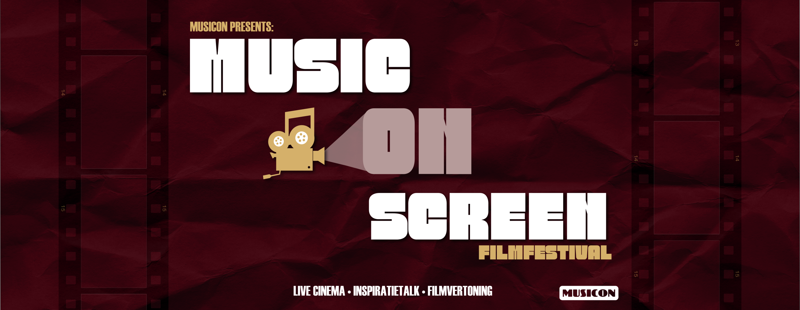 Music On Screen Dag 2: Inspiratie talk & Surprise movie screening in Musicon, Den Haag